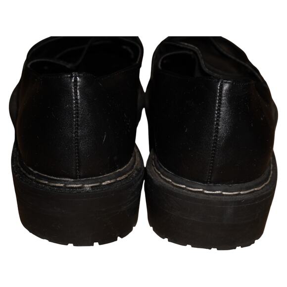 Torrid Chunky Lug Loafers Black Platform Slip-On Shoes Women’s 10 WW - Picture 3 of 12